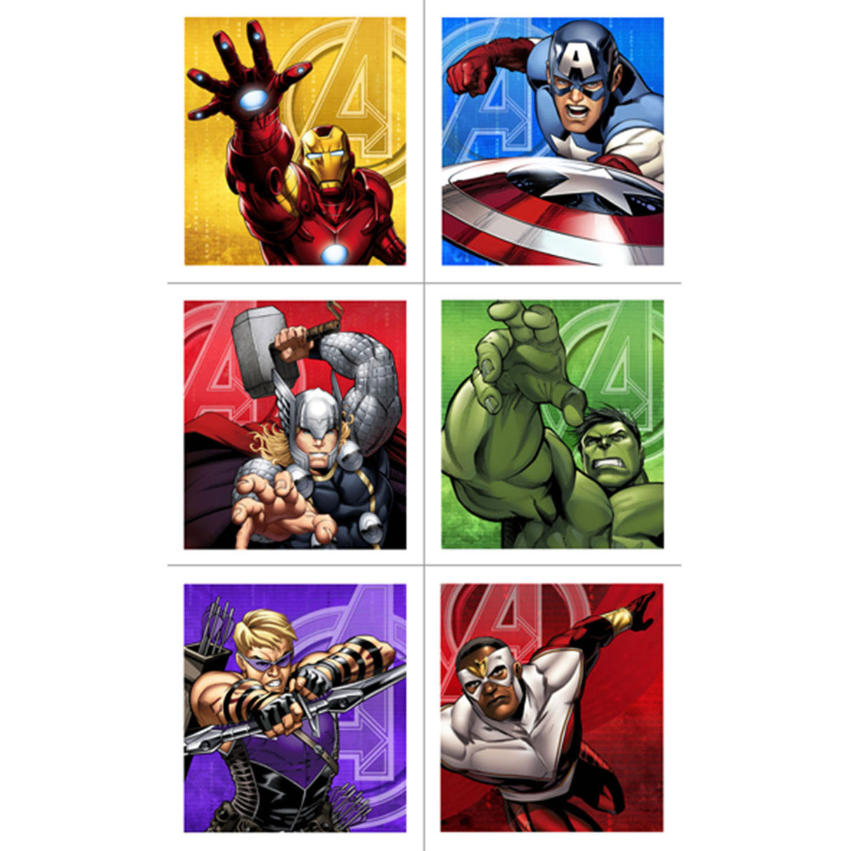 Avengers Assemble Stickers
