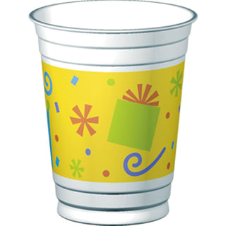 Birthday Fun Dots 14oz Cups (8ct)