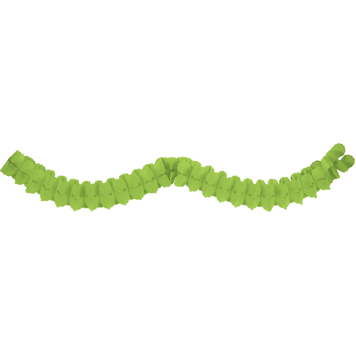 12' Kiwi Tissue Paper Garland