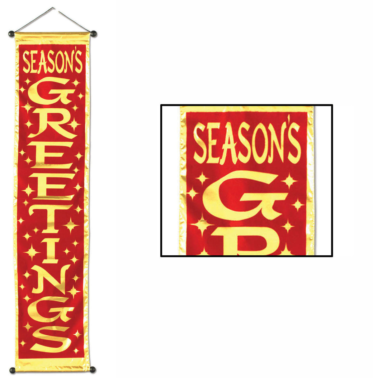 Velvet Christmas Door Cover