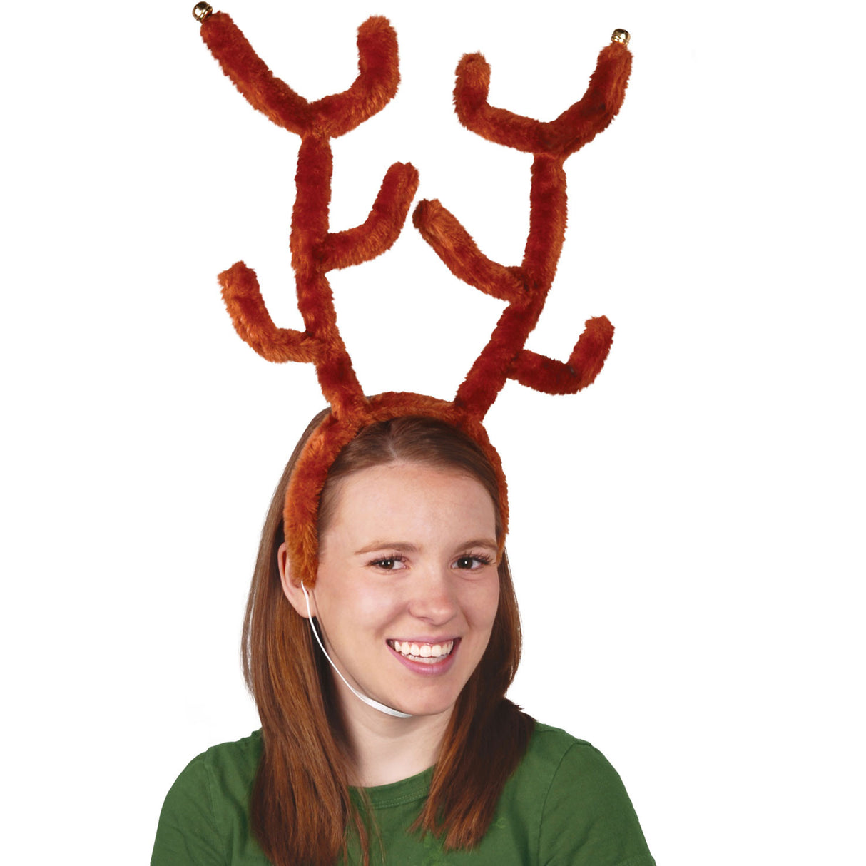Deluxe Reindeer Antlers w/Bell