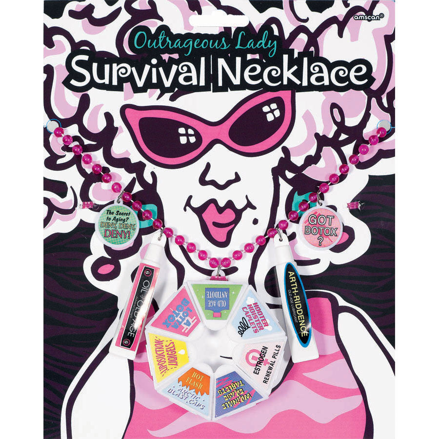 Another Year of Fabulous Lady's Survival Necklace