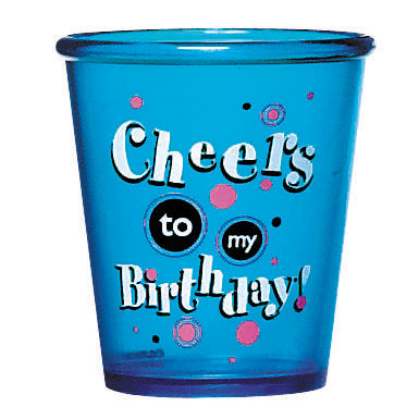 Time To Party 2 oz Shot Glass