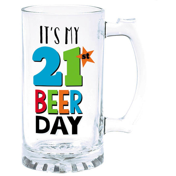 21st Brilliant Birthday 15oz Tankard