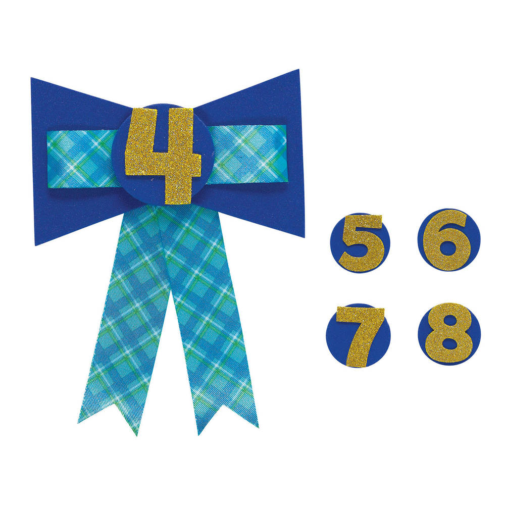 Birthday Boy Ages 4 - 9 Award Ribbon