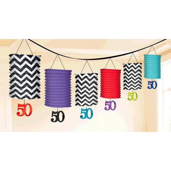 Celebrate 50 Lantern Garland