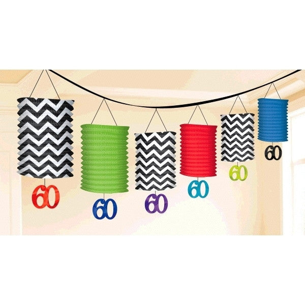 Celebrate 60 Lantern Garland