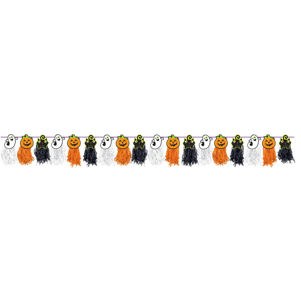 Halloween Paper Tissue Garland