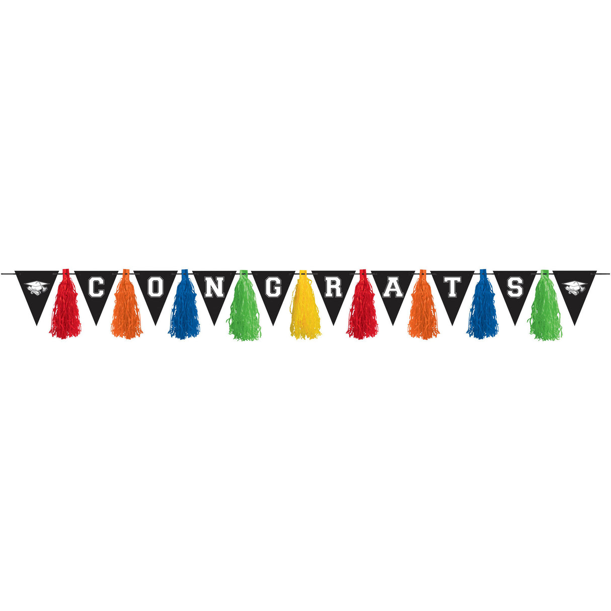Graduation Tassel Pennant Banner