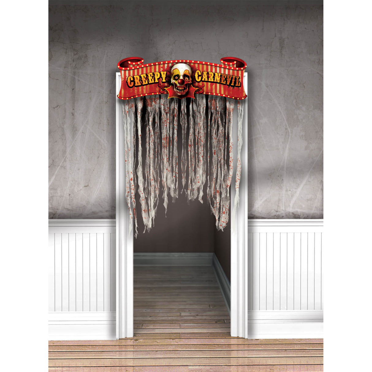 Creepy Carnival Doorway Curtain