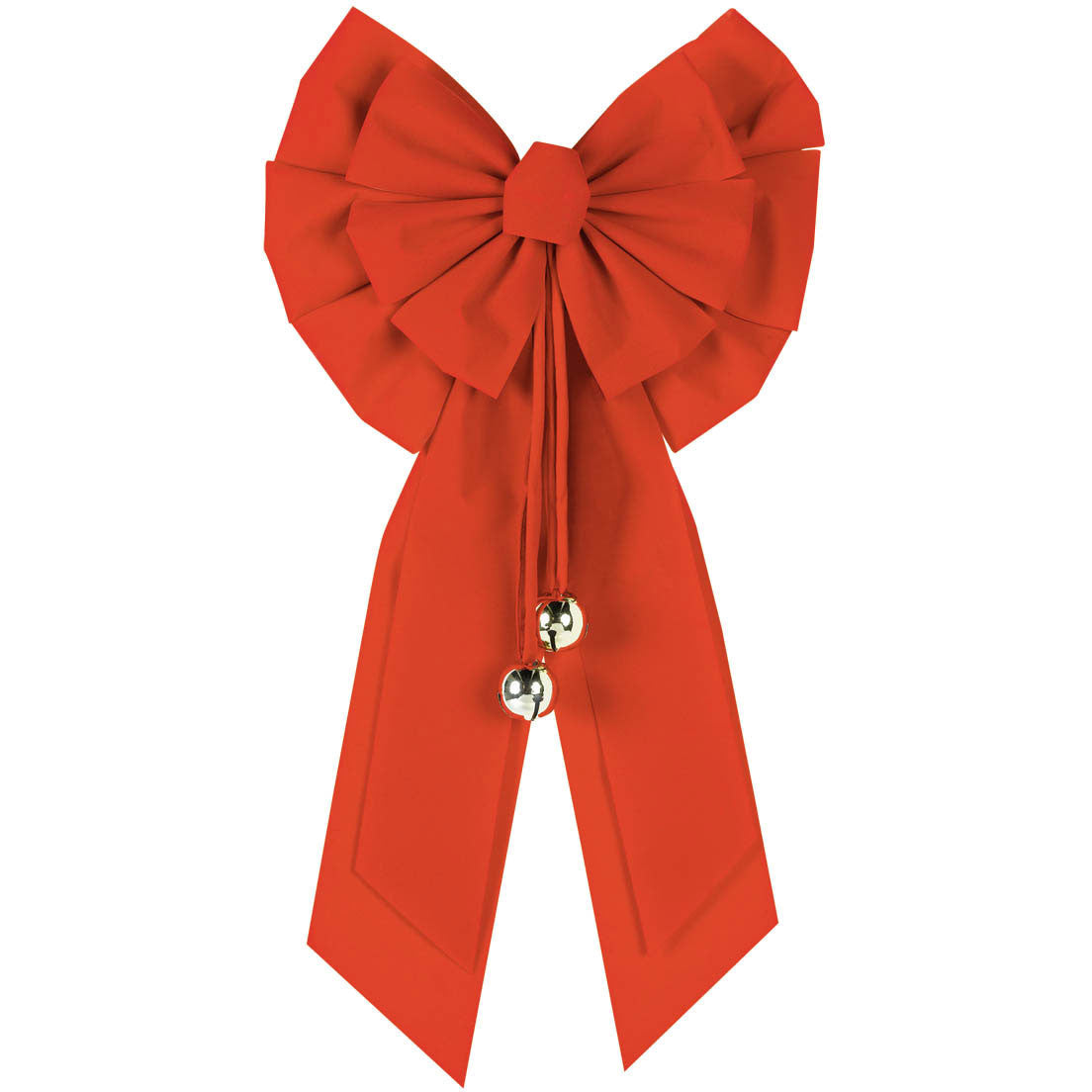27" Red Bow with Bell