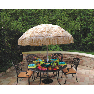 Tiki Raffia Umbrella Cover