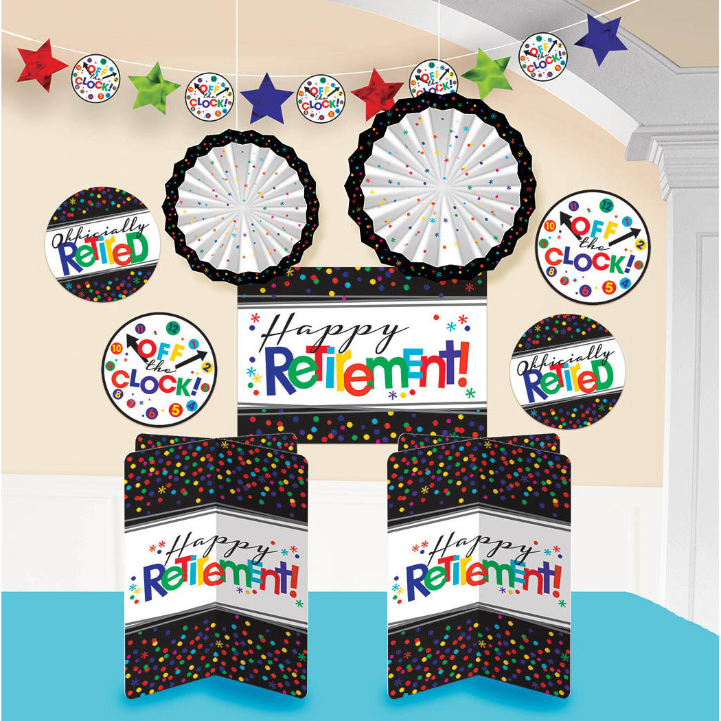 Officially Retired Room Decorating Kit
