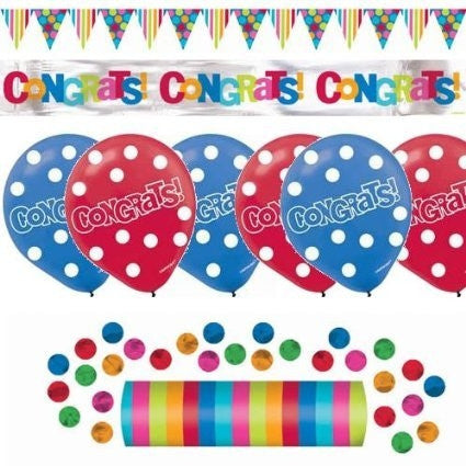 Congrats Party Decorating Kit