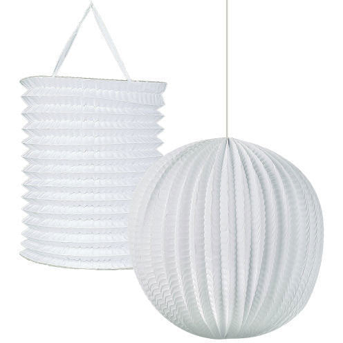 White Paper Lanterns (2ct)