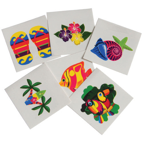 Luau Tattoos (144ct)