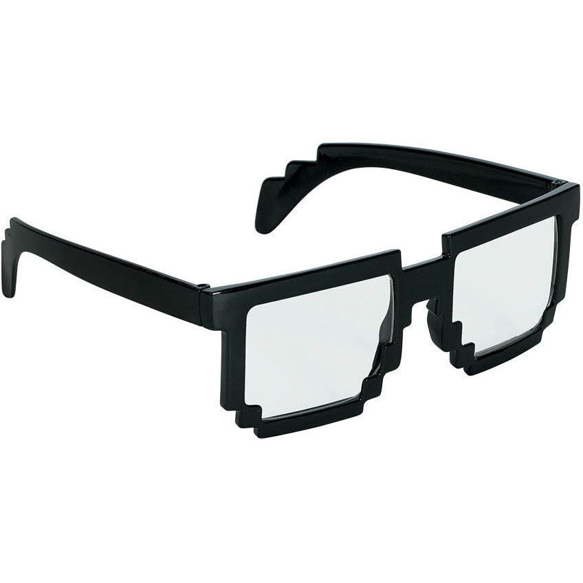 Black Pixilated Funshades