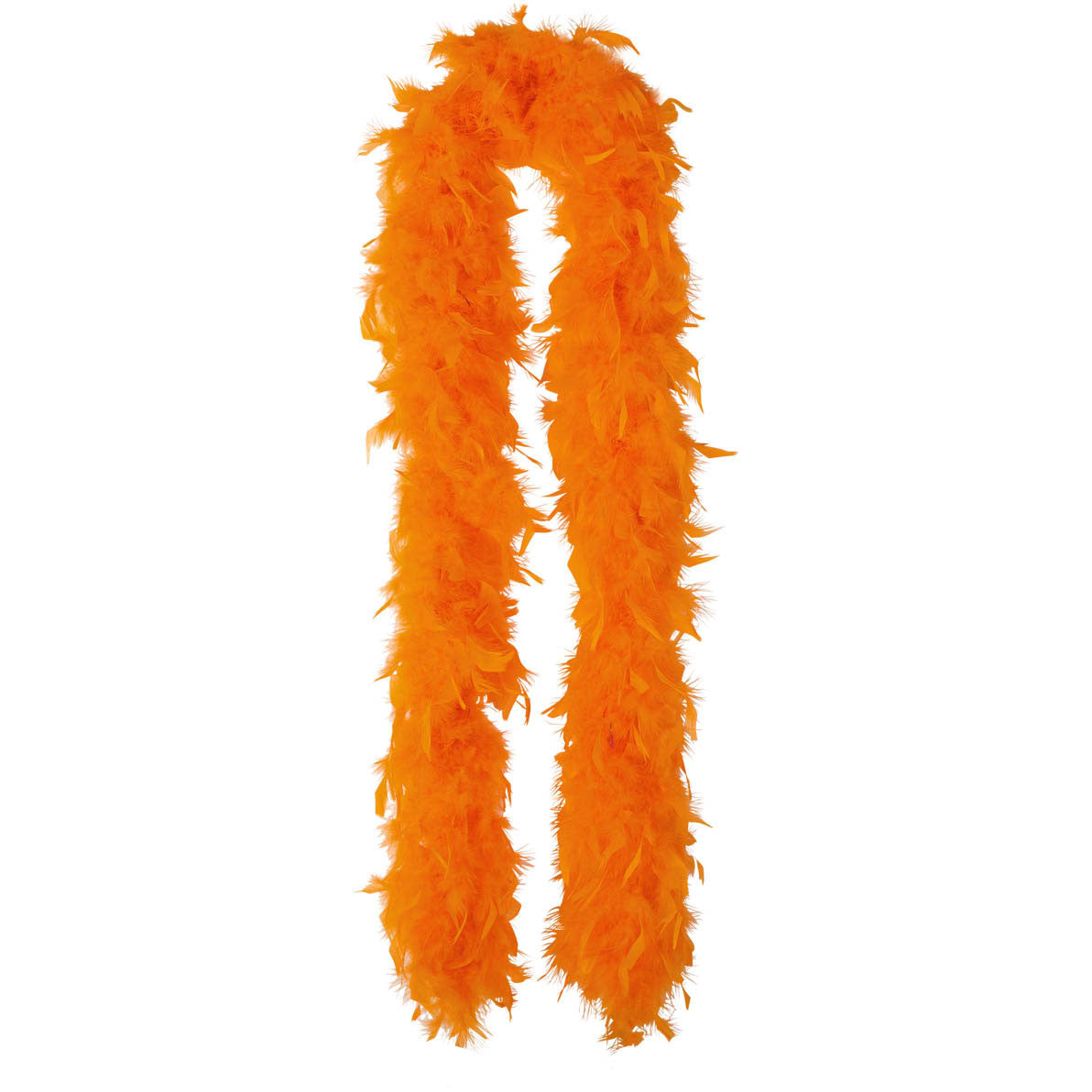 Orange Feather Boa