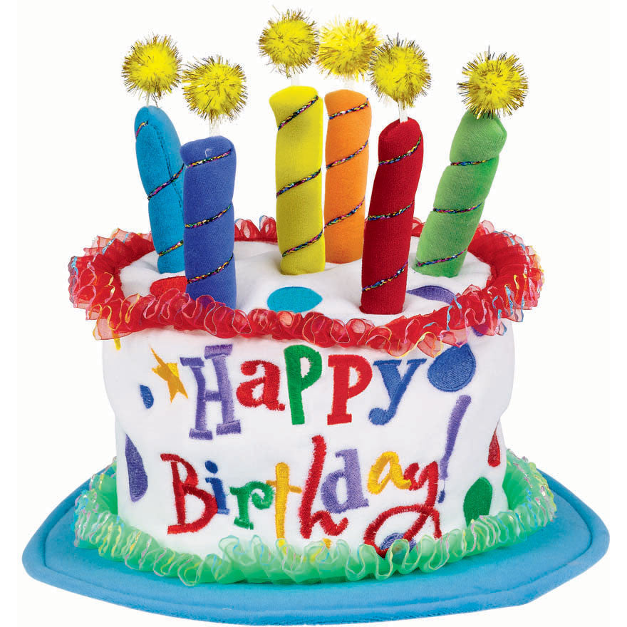 Birthday Cake Boy Deluxe Hat