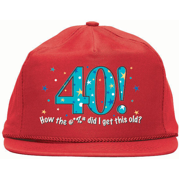 Over The Hill A Year to Celebrate Hat 40 (1 ct)