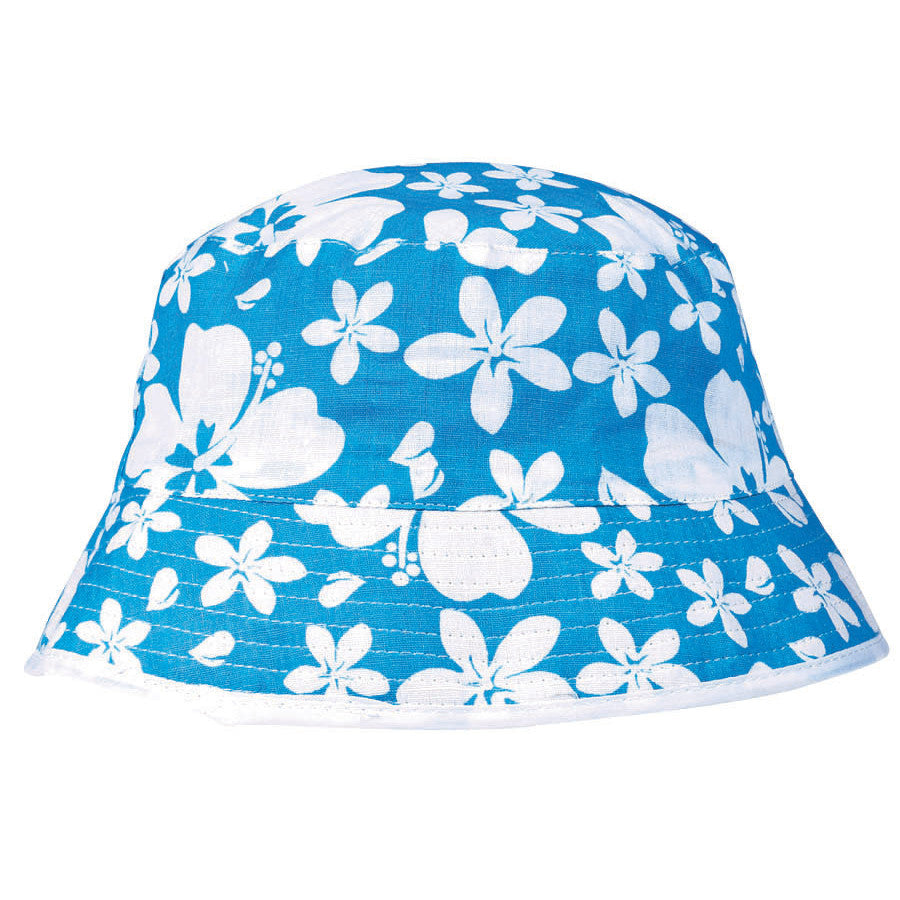 Fabric Hibiscus Hat