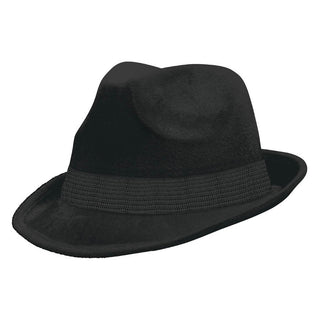 Black Velour Fedora