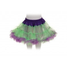 PURPLE/GREEN TUTU SKIRT - CHILD