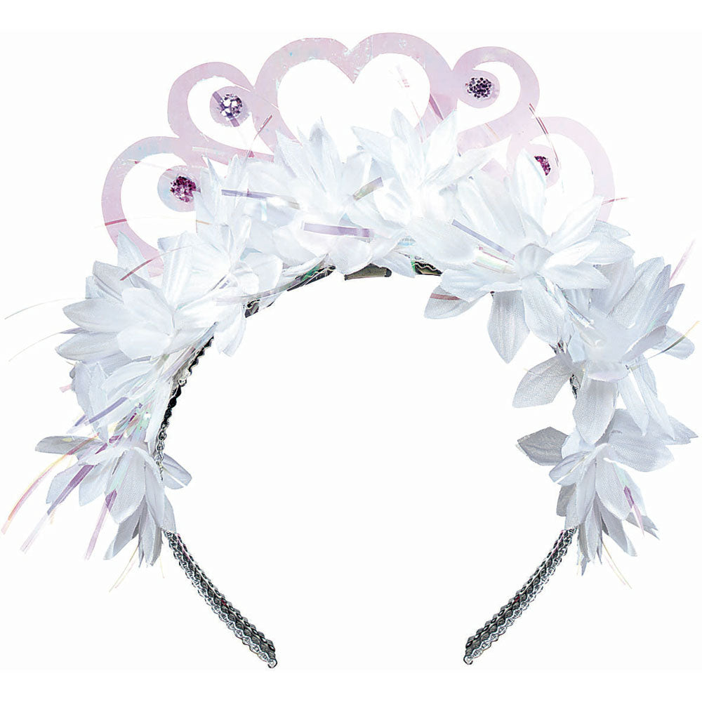Iridescent Flower Tiara
