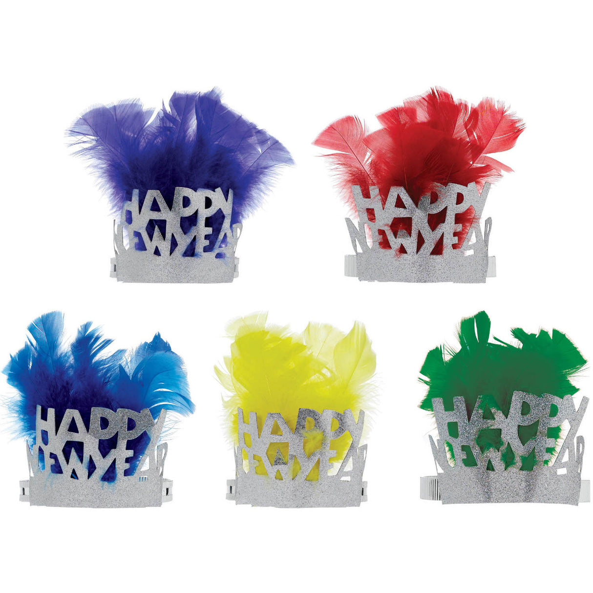 New Year's Feathered Tiara