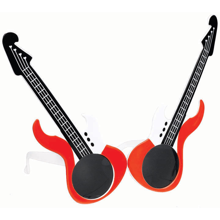 Rock Star Guitar Glasses