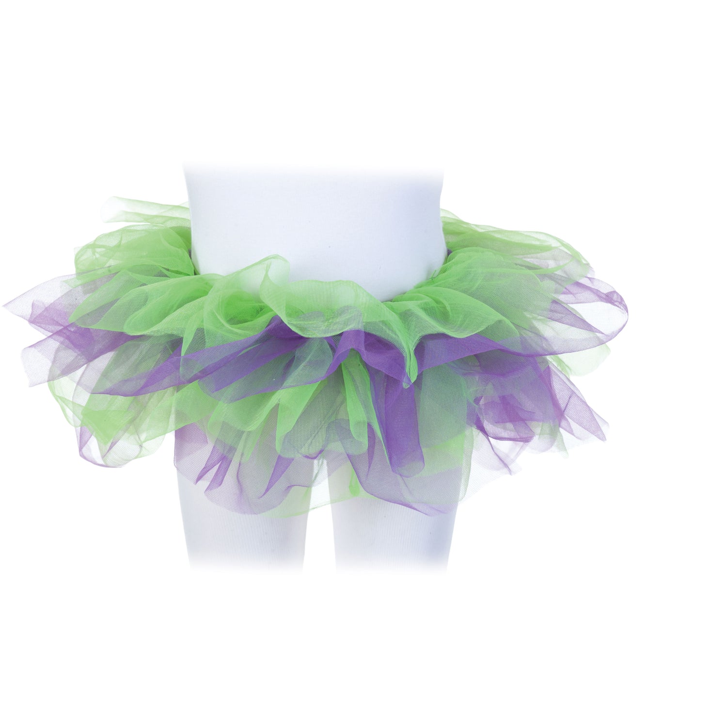 Green and Purple Tutu Girls Standard