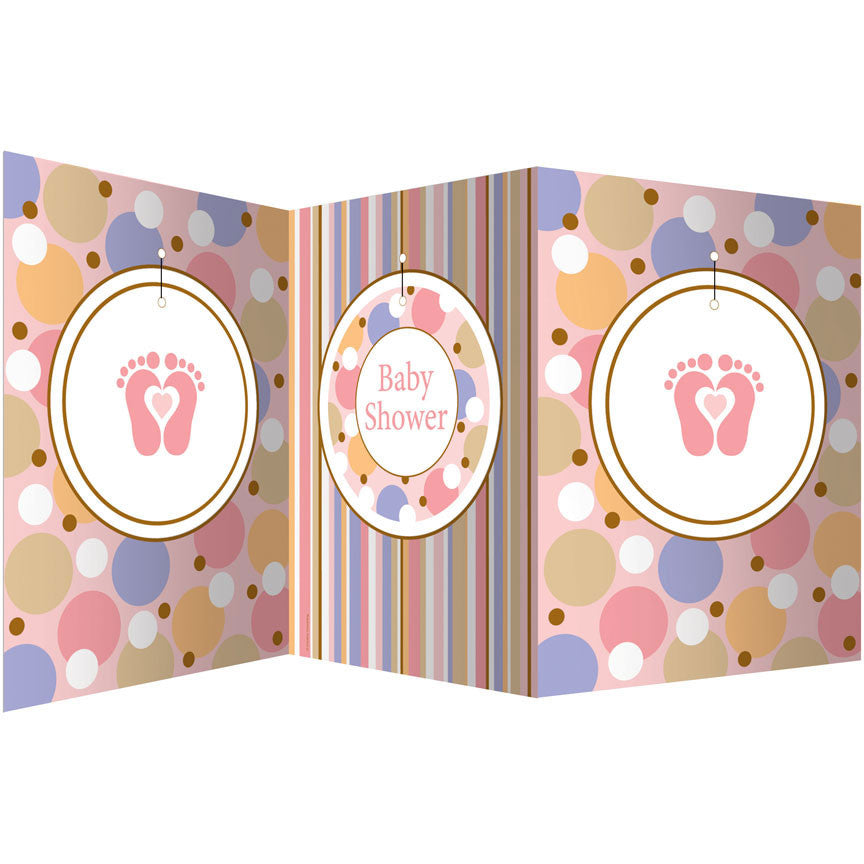 Tiny Toes - Pink Centerpiece