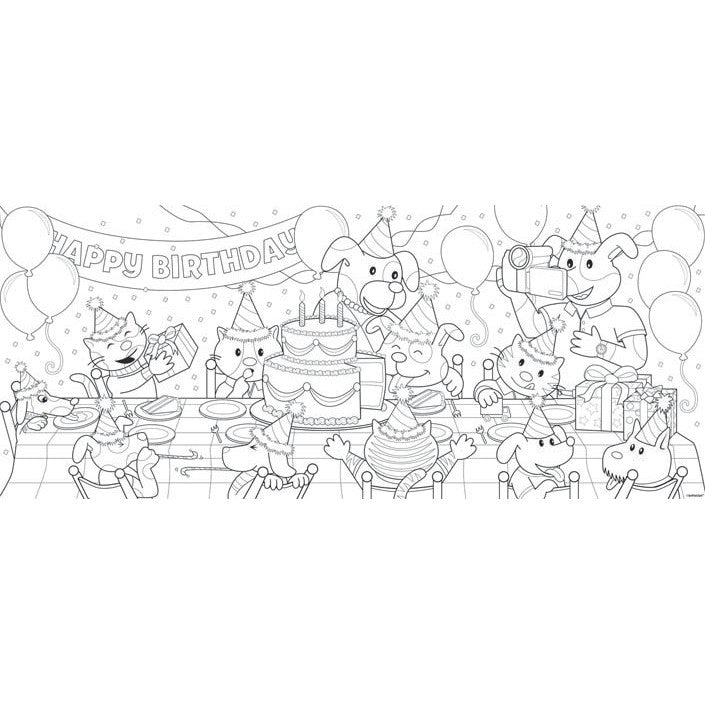 Birthday Coloring Banners