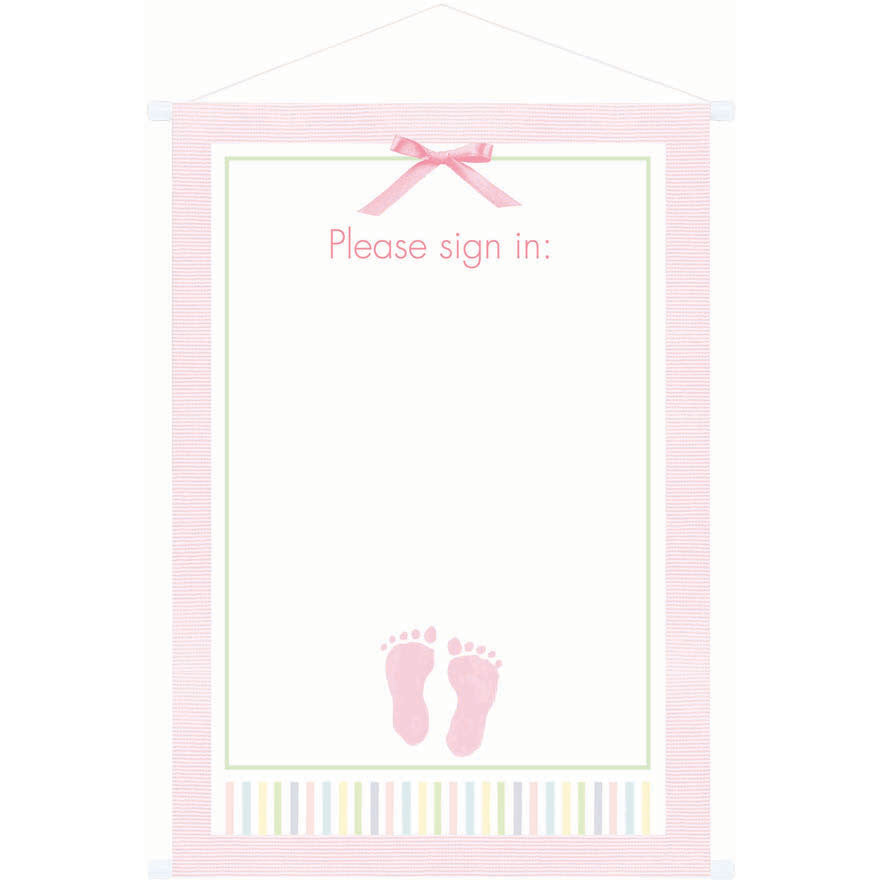 It's a Girl Sign-In Sheet