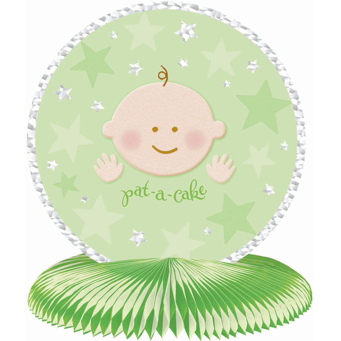Neutral Baby Shower Centerpiece