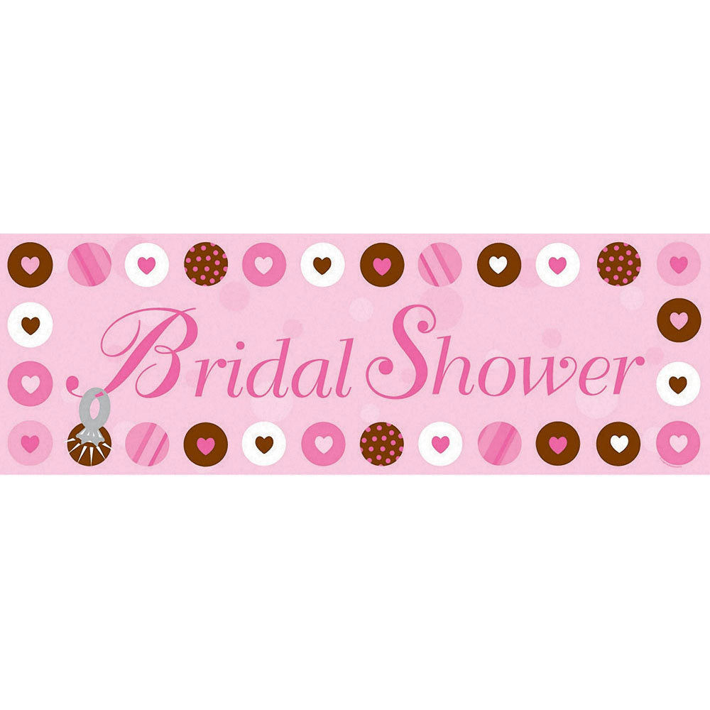 Bride 2 Be Dots Giant Sign Banner