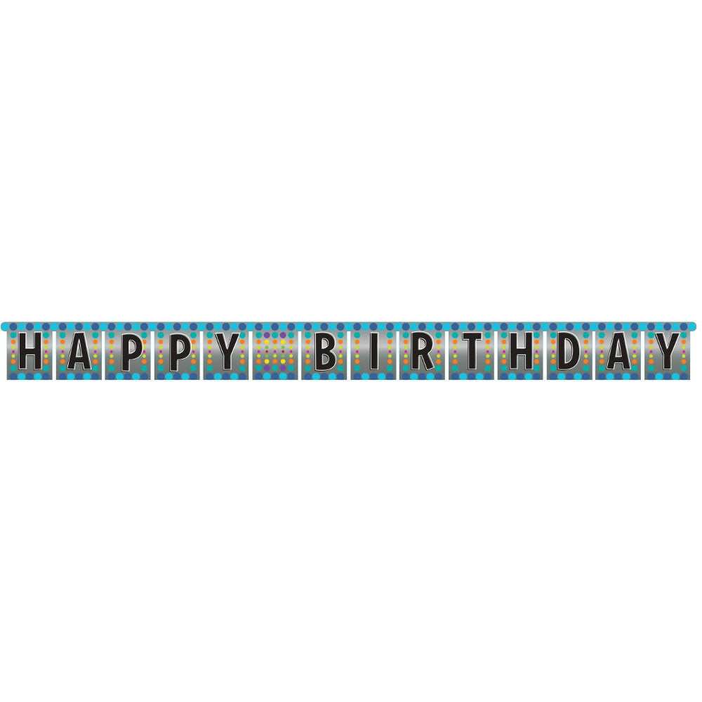 Birthday Pop Letter Banner