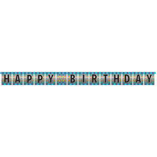 Birthday Pop Letter Banner
