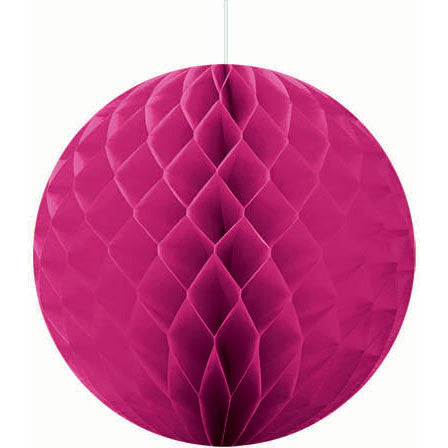 Hot Pink Honeycomb Ball