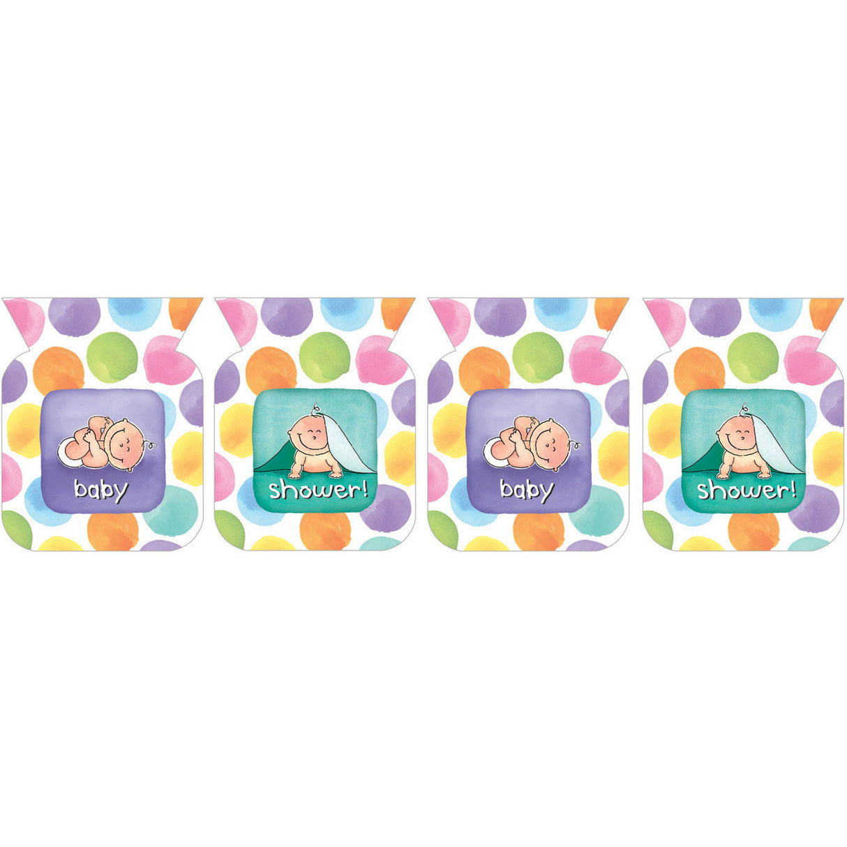 Baby Me Flag Banner