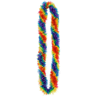 Rainbow Fringe Lei