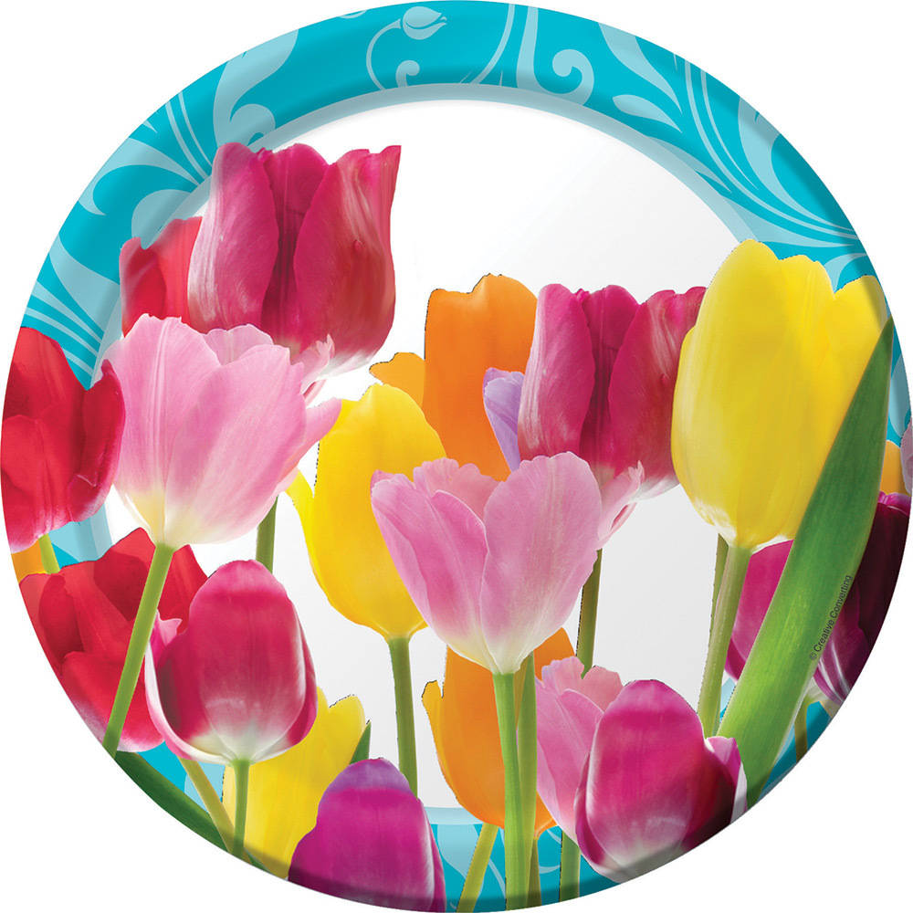 Springtime Dinner Plates (8 ct)