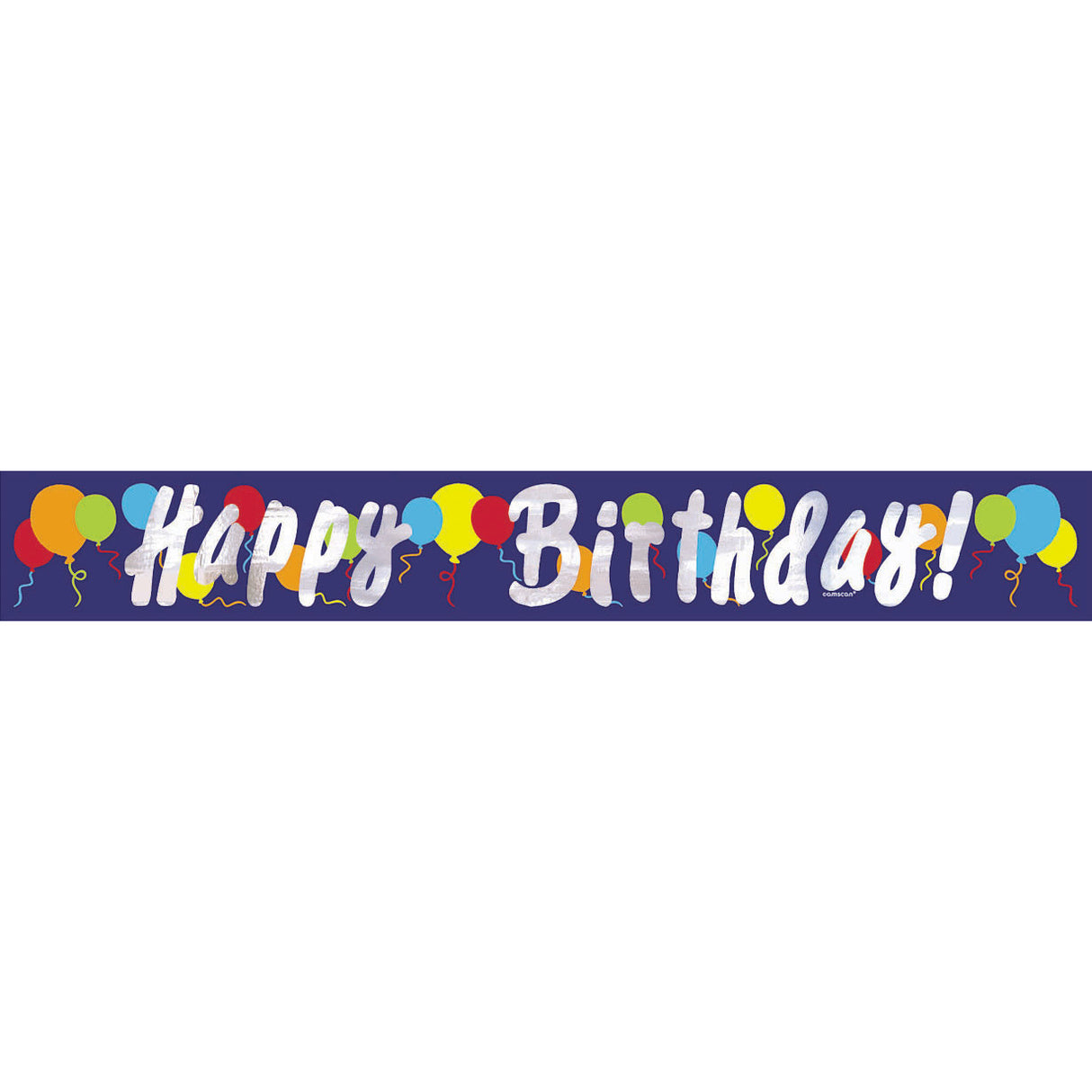 Painted Balloons 15' Foil Banner