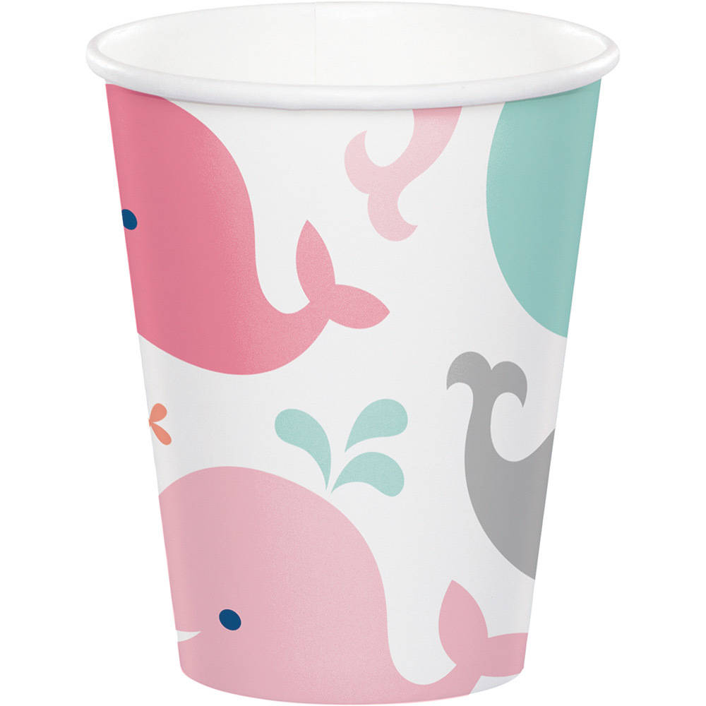 Lil' Spout Pink 9oz Cups (8ct)