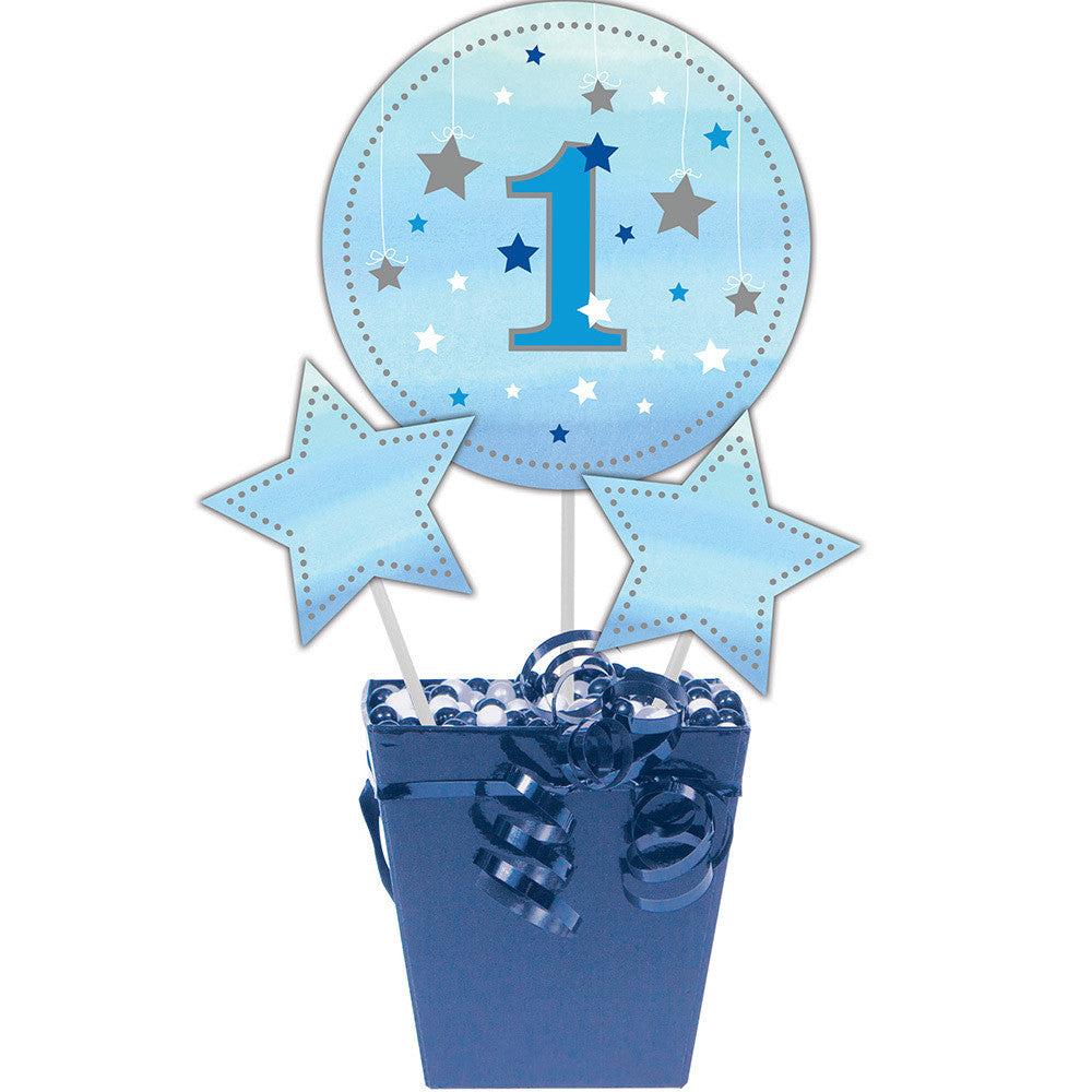 One Little Star Boy Centerpiece Sticks (3ct)