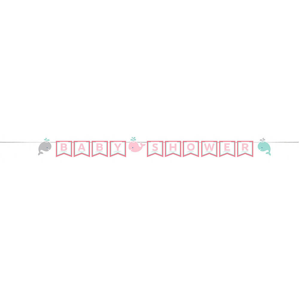 Lil' Spout Pink Letter Banner