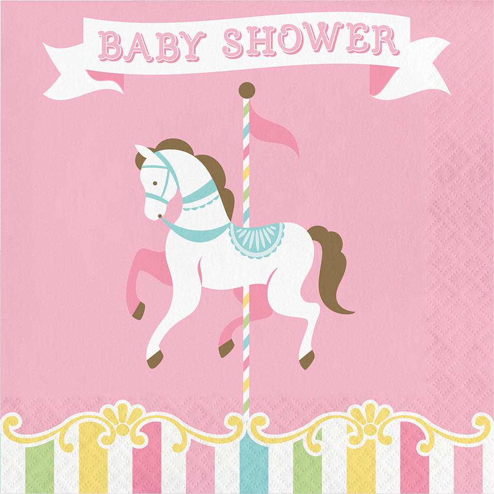 Carousel Luncheon Napkins (16 ct)