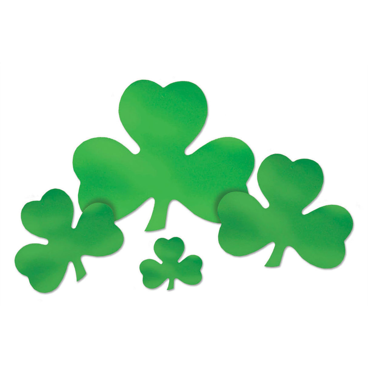 12" Foil Shamrock Cutout (1ct)