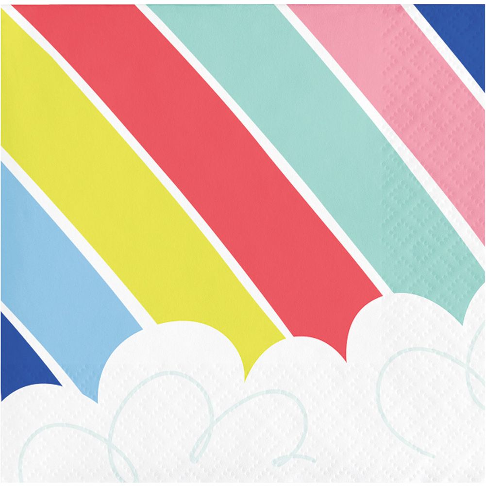 Over The Rainbow Beverage Napkins (16ct)