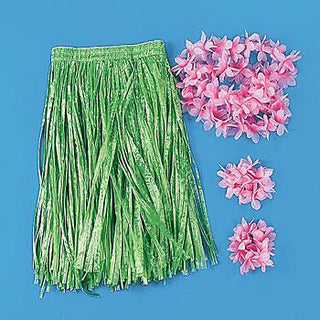 Green Kiddie Hula Kits